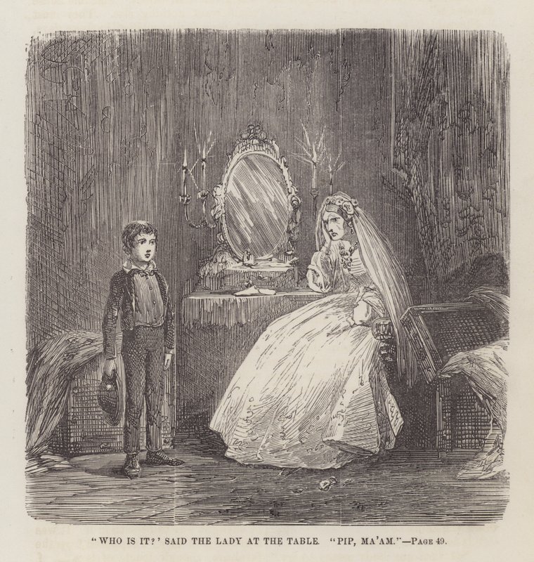 Illustratie voor Great Expectations door John McLenan