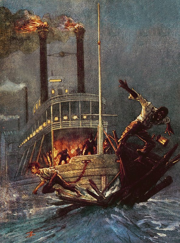 Huckleberry Finn door John Millar Watt