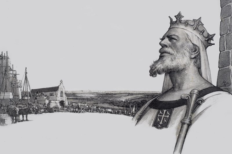Peter beroven om Paul te betalen (gouache op papier) door John Millar Watt