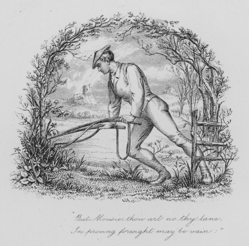 Robert Burns: Aan een Muis door John Moyr (attr.to) Smith