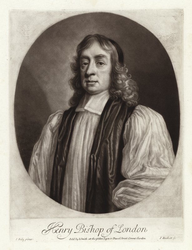 Portret van Henry Compton, bisschop van Londen door John Riley