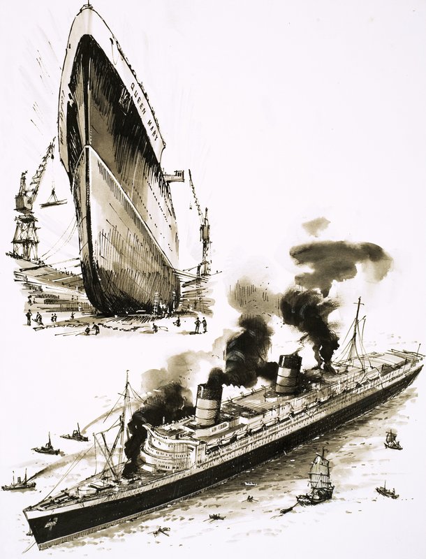 De grote stoomschepen: Koninginnen van de oceaan door John S. Smith