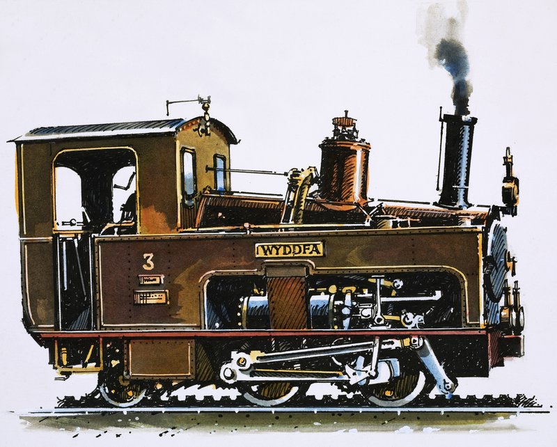 De wereld van snelheid en kracht: Locomotief van de Snowdon Mountain Railway door John S. Smith