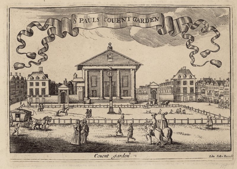 St Pauls Covent Garden door John Seller