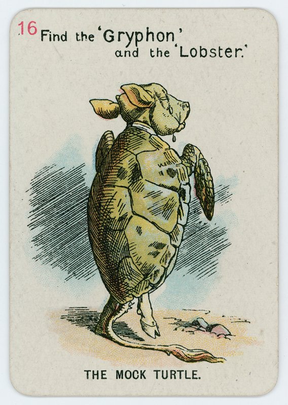 De Spot Schildpad door John Tenniel