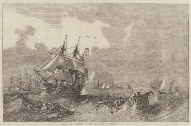 Op Weg Naar Huis door John Wilson Carmichael