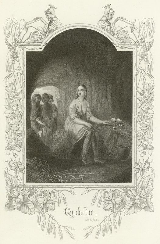 Cymbeline, Act III, Scene VI door Joseph Kenny Meadows