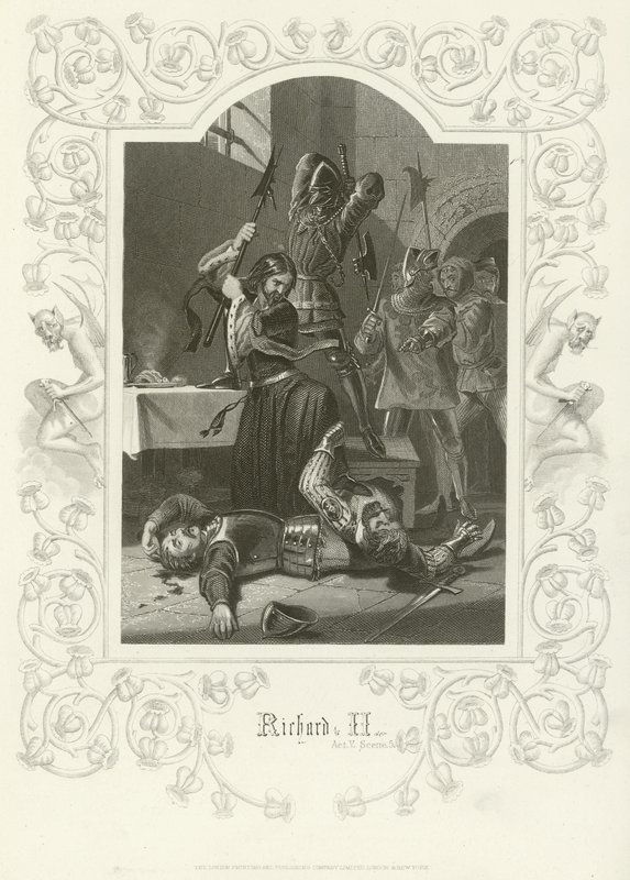 Richard II, Act V, Scene V door Joseph Kenny Meadows