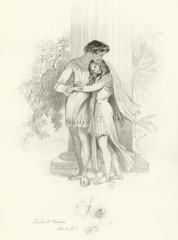 Troilus en Cressida door Joseph Kenny Meadows