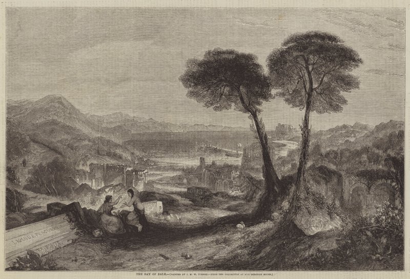 De Baai van Baiae door Joseph Mallord William Turner