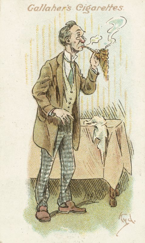Aanbidders van het Onkruid No 39 door Joseph Clayton (1856 1937) Clarke
