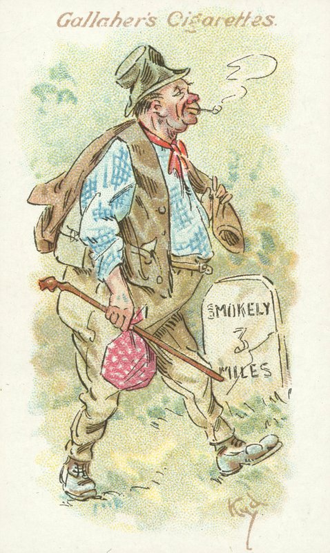 Aanbidders van het onkruid nr. 3 door Joseph Clayton (1856 1937) Clarke