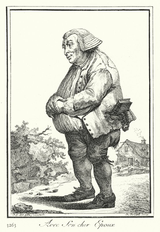 Met Haar Geliefde Echtgenoot door Joseph Franz von (after) Goez