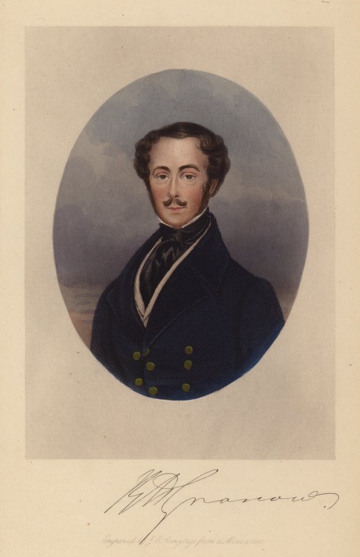 Rees Howell Gronow, of Kapitein Gronow door Joseph Grego