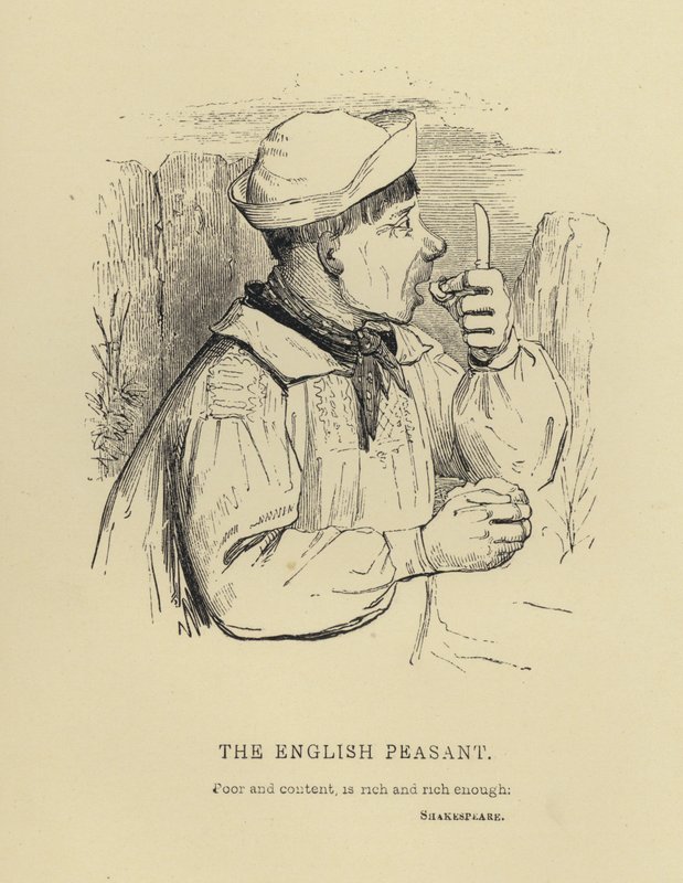 Kenny Meadows: De Engelse Boer (gravure) door Joseph Kenny (after) Meadows