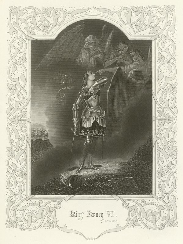 Koning Hendrik VI, Act V, Scene III door Joseph Kenny Meadows