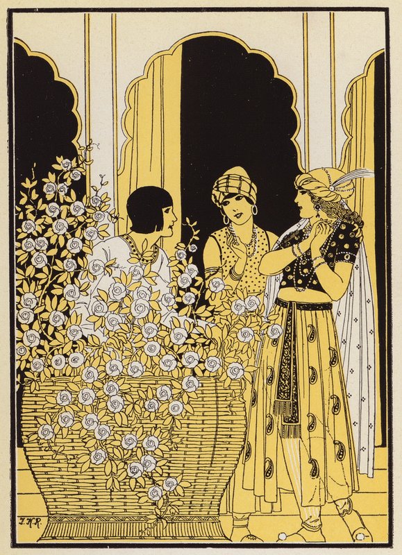 Floire et Blancheflor door Joseph Kuhn Regnier