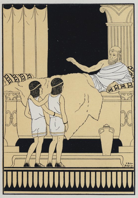 Geschiedenis van koning Procas en zijn twee zonen door Joseph Kuhn Regnier