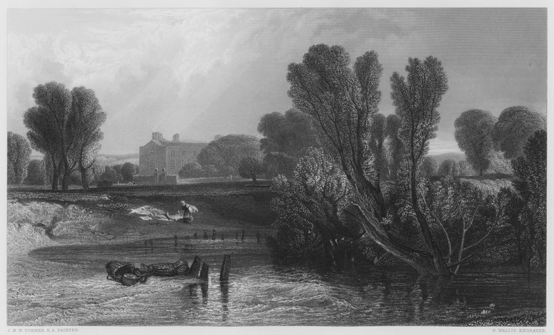 Op de Theems door after Joseph Mallord William Turner