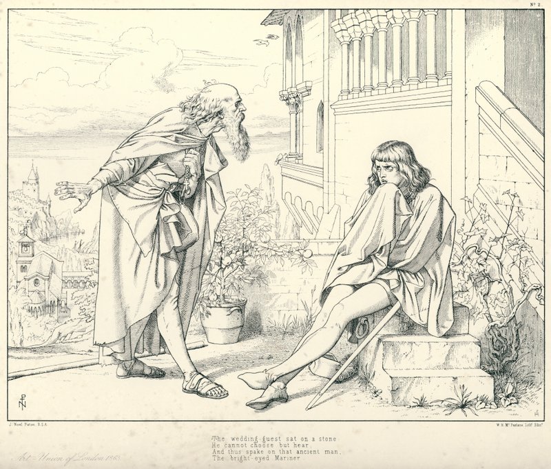 Illustratie voor Coleridge