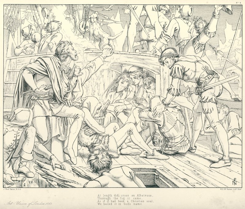 Illustratie voor Coleridge