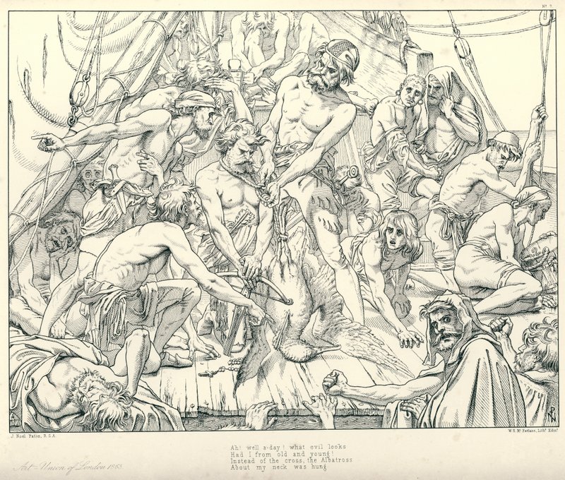Illustratie voor Coleridge