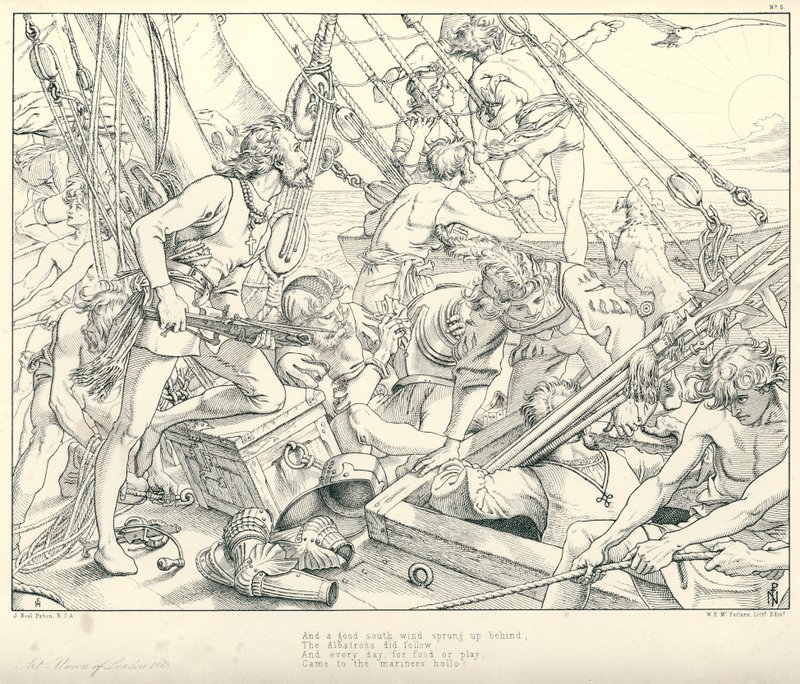 Illustratie voor Coleridge