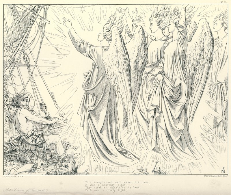 Illustratie voor Coleridge