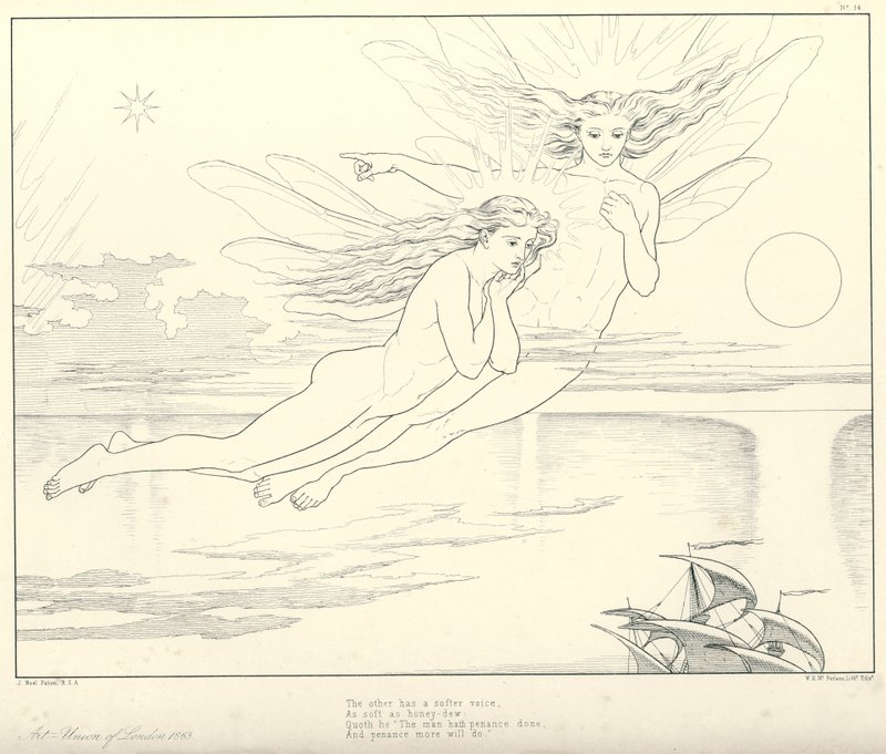 Illustratie voor Coleridge