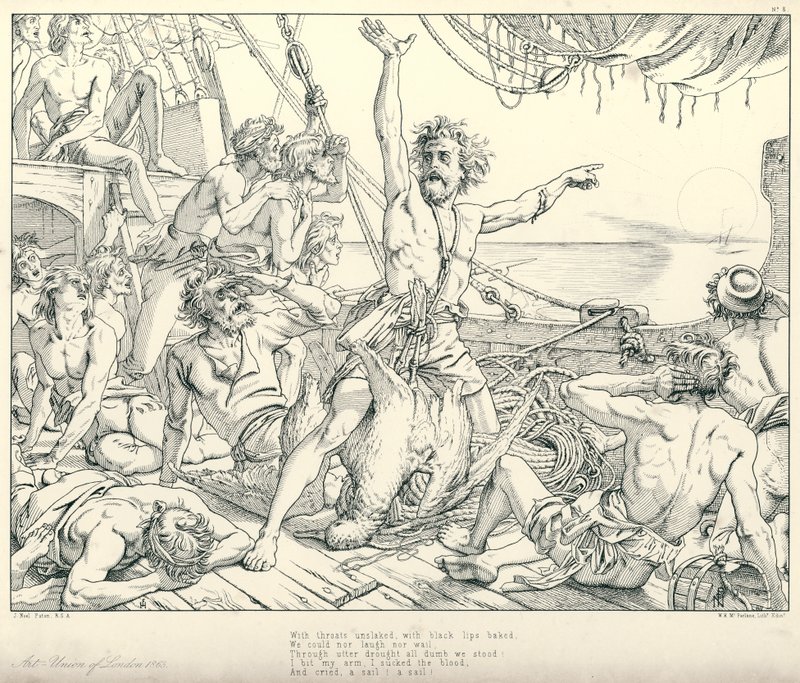 Illustratie voor Coleridge