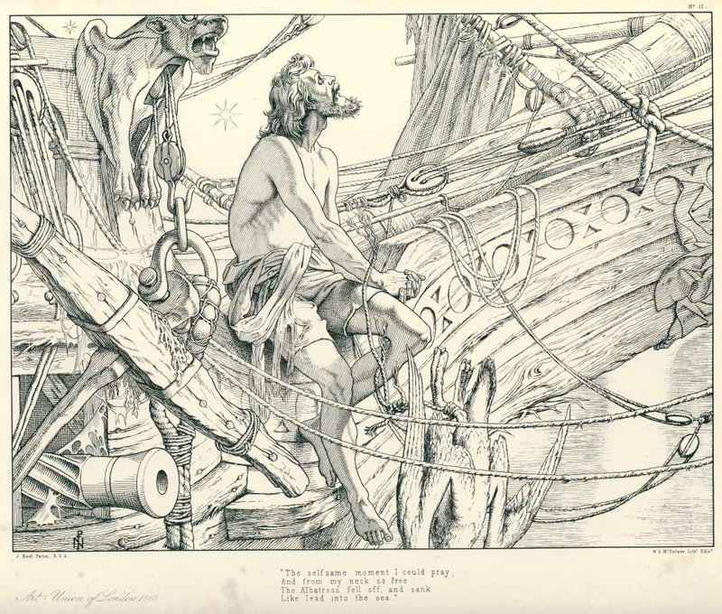 Illustratie voor Coleridge
