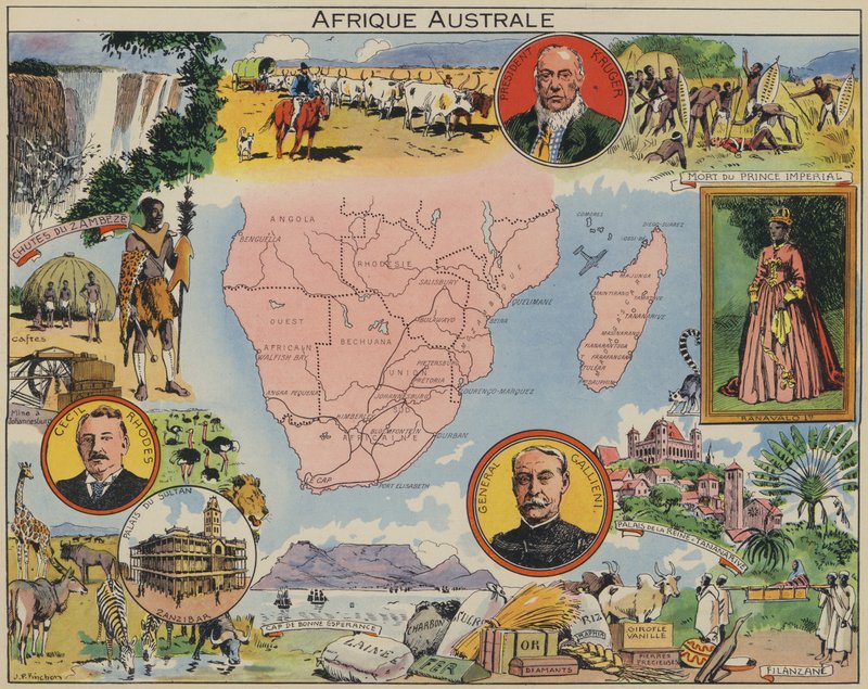 Afrique Australe door Joseph Porphyre Pinchon