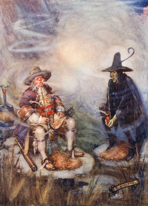 Hoe de Tafelberg zijn wolk kreeg door Joseph Ratcliffe (after) Skelton