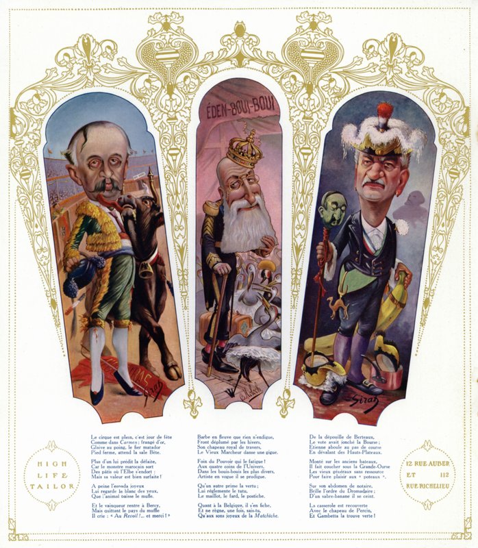 Karikaturen door Joseph Sirat