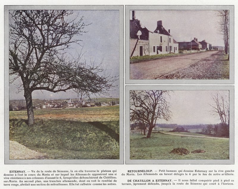 Esternay, Retourneloup, De Chatillon naar Esternay door Jules Gervais Courtellemont