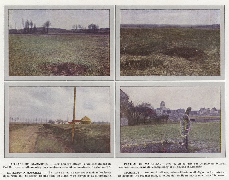 La Trace des Marmites, Plateau de Marcilly, De Barcy a Marcilly, Marcilly door Jules Gervais Courtellemont
