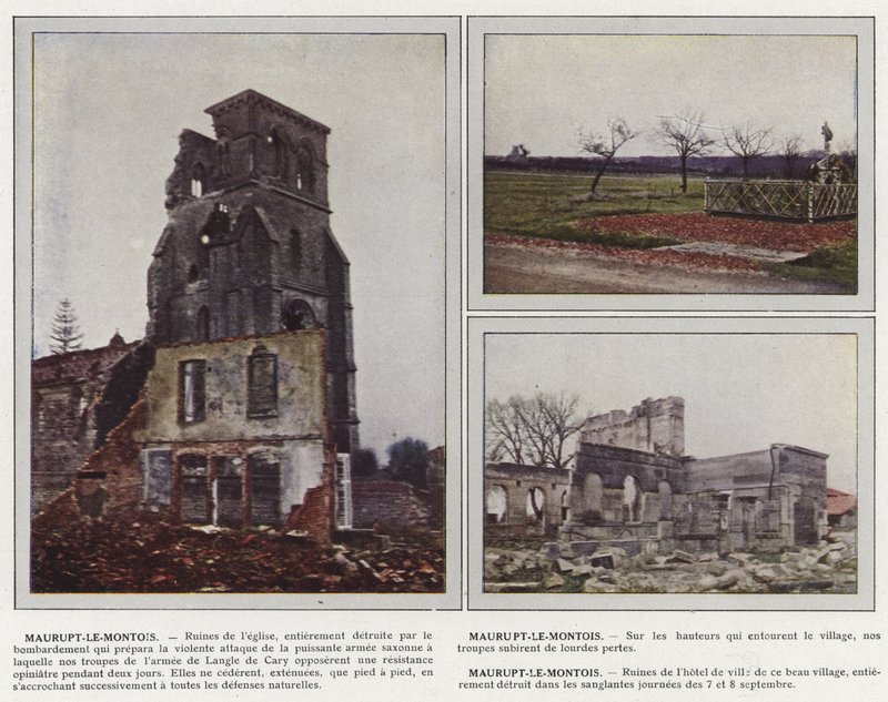 Maurupt-le-Montois door Jules Gervais Courtellemont