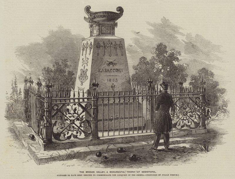 De Bronzen Galerij, een Monumentaal Trofee in Sebastopol door Julian Portch