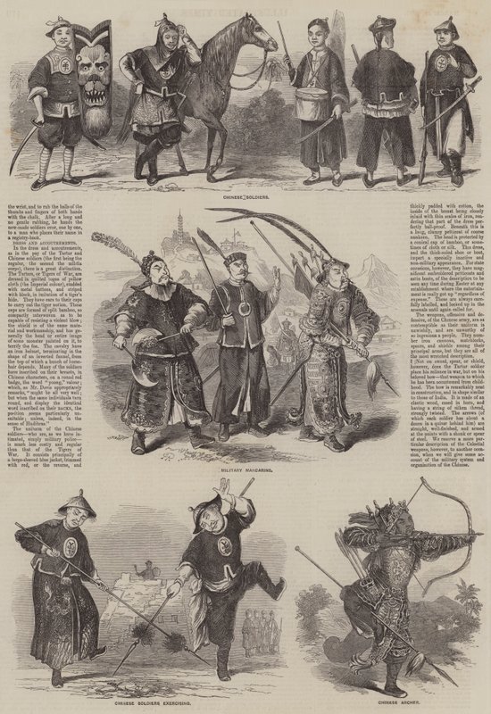 De Chinese Soldaten door Julian Portch