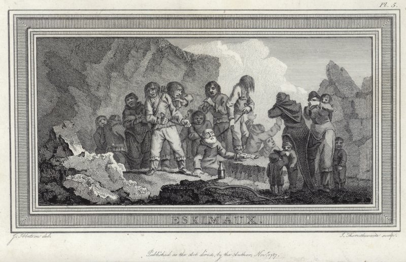 Eskimaux door Julius Caesar Ibbetson