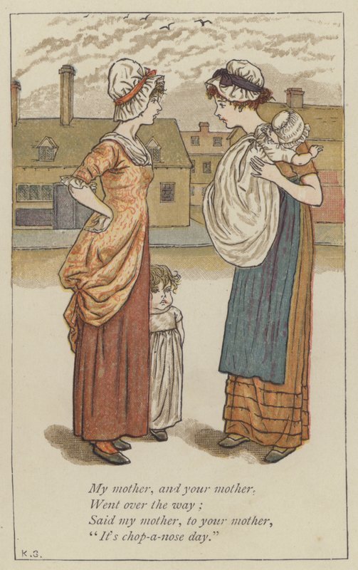 Mijn moeder, en jouw moeder door Kate (after) Greenaway