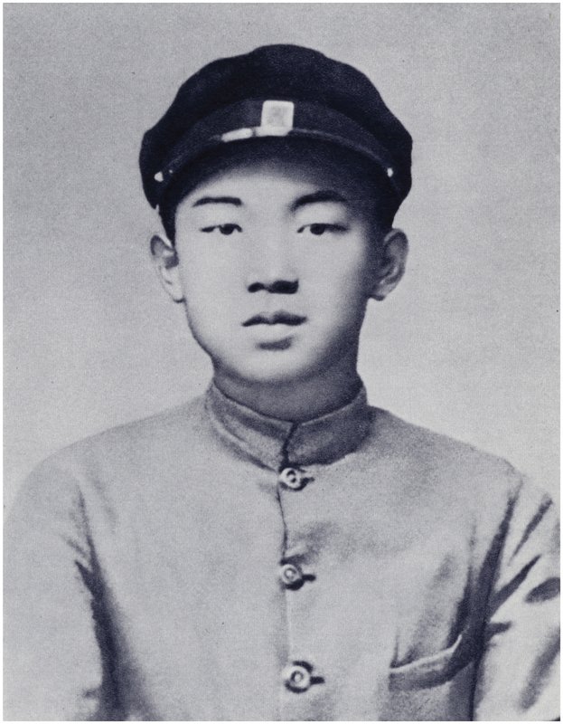 Kameraad Kim Il-sung in zijn schooljaren door Korean Photographer