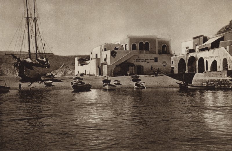 Italië: S Angelo, Ischia door Kurt Hielscher