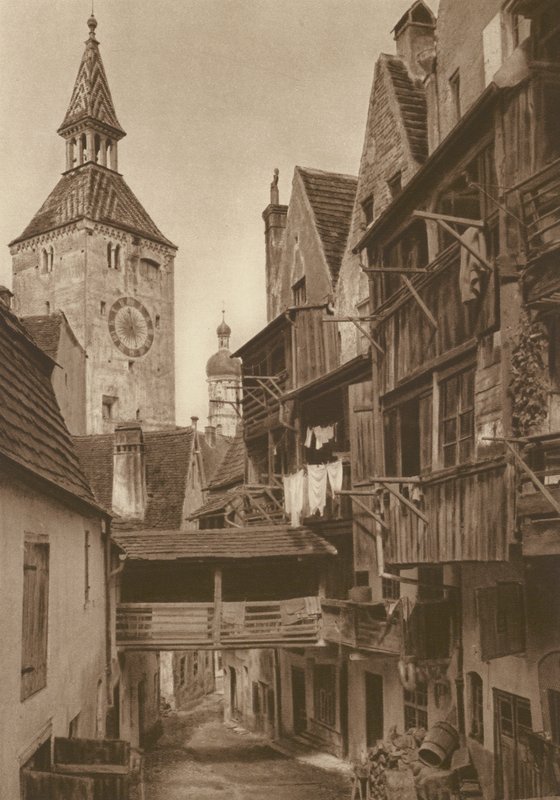 Landsberg am Lech, de Hexenwinkel door Kurt Hielscher