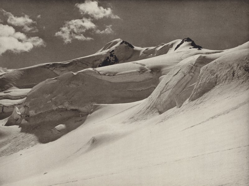 Wildspitze vanuit het westen door Kurt Hielscher