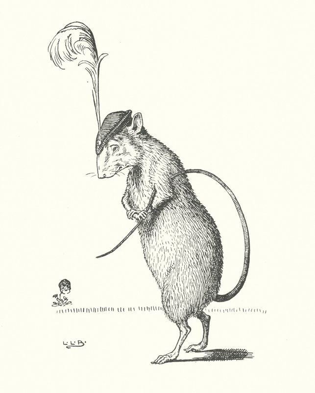 En de rat droeg een veer in zijn hoed door Leonard Leslie Brooke