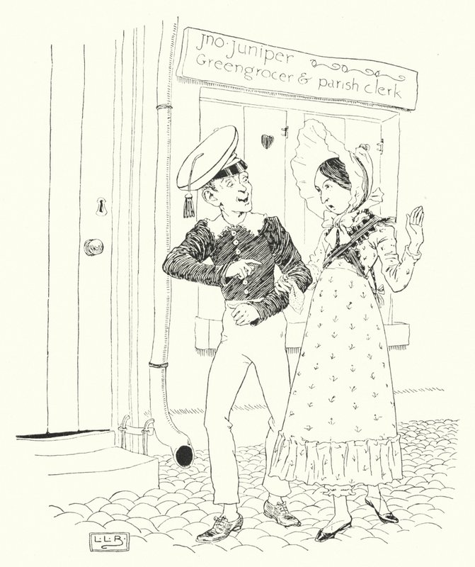Zoals Tommy Snooks en Bessy Brooks door Leonard Leslie Brooke