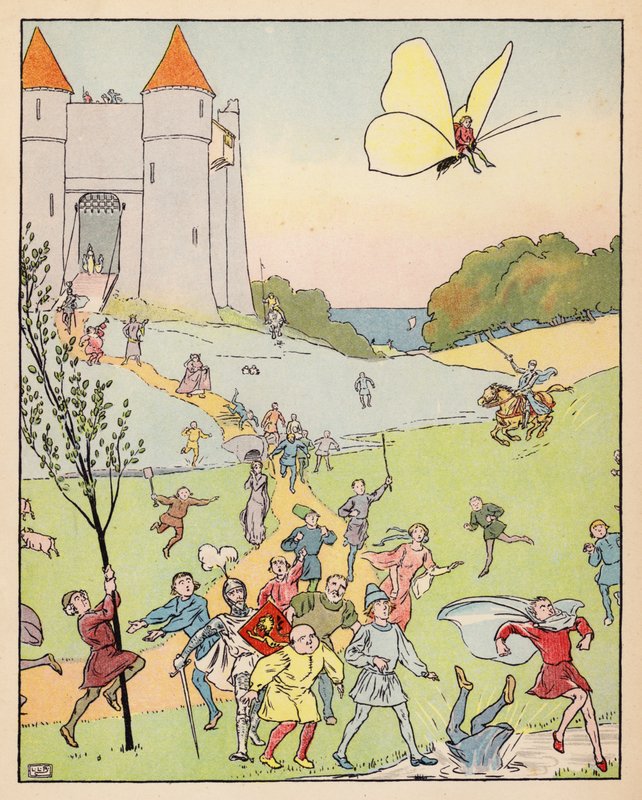 Illustratie voor Klein Duimpje door Leonard Leslie Brooke