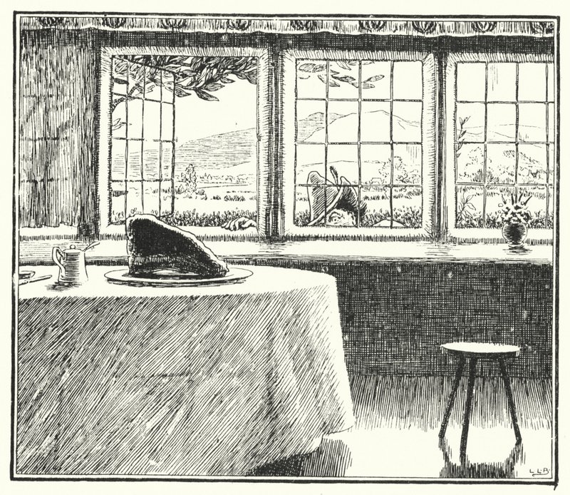 Taffy was een Welshman, Taffy was een dief (gravure) door Leonard Leslie Brooke