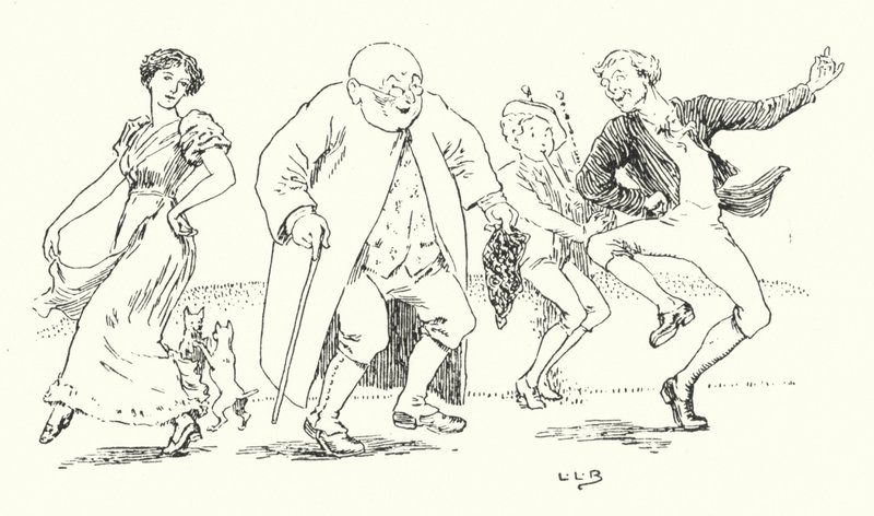 Tom was een zoon van een pijper door Leonard Leslie Brooke